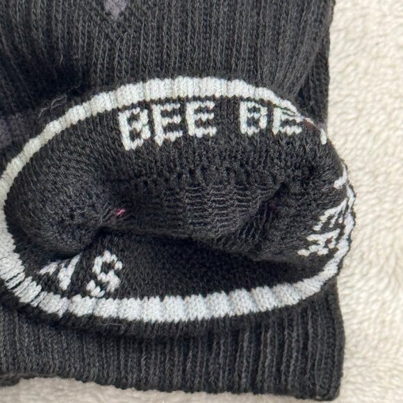 Bombas Womens Small Black Socks With Performance Footbed  Honeycomb Arch Support - Picture 4 of 5